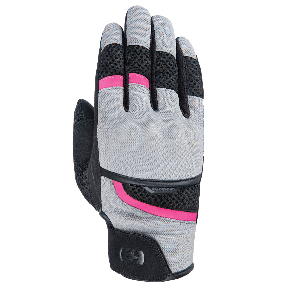 Oxford Oxford Brisbane WS Gloves Grey/Pink/Black